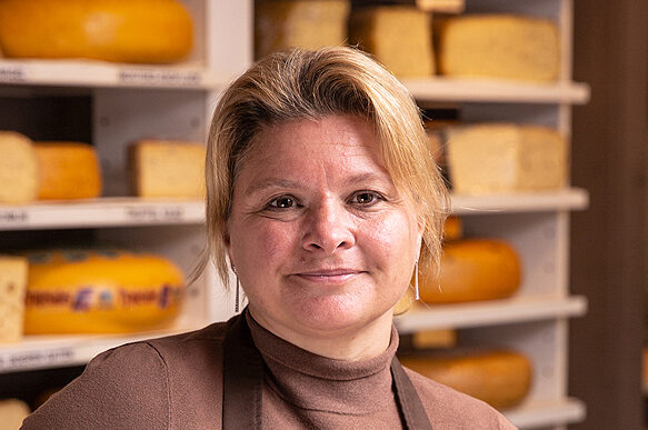 Wilma in de kaaswinkel